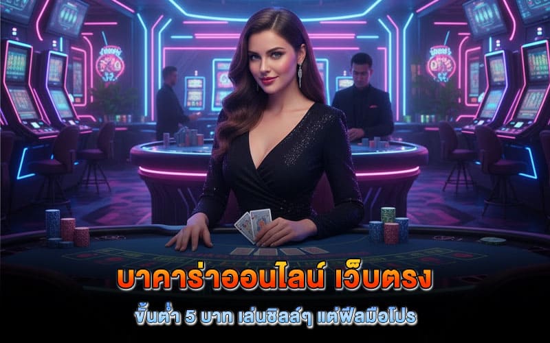 บาคาร่าออนไลน์ เว็บตรง ของแท้