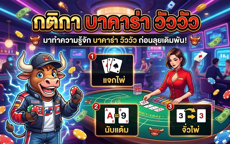 กติกา บาคาร่า วัววัว
