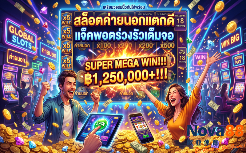 สล็อตค่ายนอกแตกดี